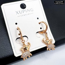 Сережки Xuping18К 19244 (2,7 см.)